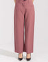 TEXTURED WIDE LEG PANTS